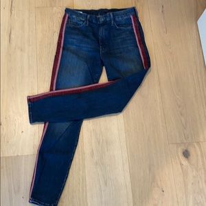 Mother Size 30 Jeans (striped detail)